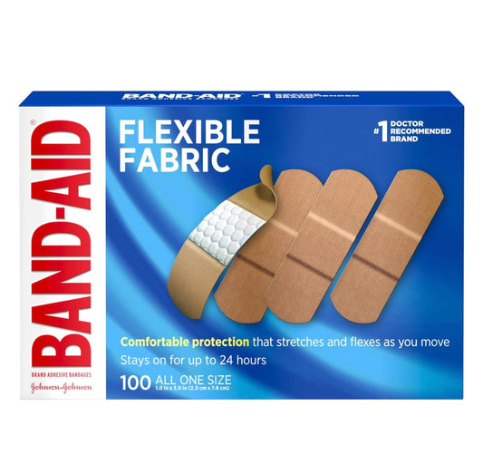 J&J 1" Flexible Fabric - 100 per box