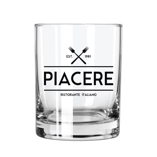 13.5 oz. Double Old Fashioned Rocks Glass