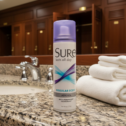 Sure Anti-Perspirant Deodorant Regular 6 oz. Aerosol