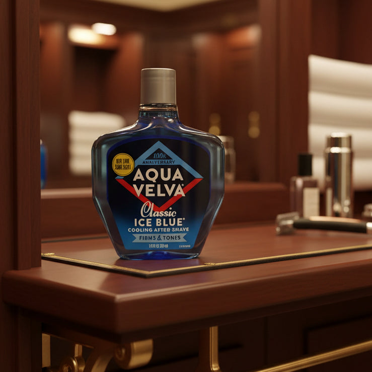 Aqua Velva Classic Ice Blue Cooling After Shave