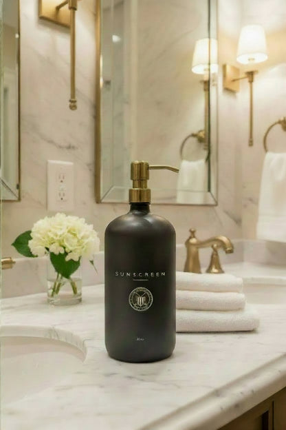Glass Vanity Dispenser
