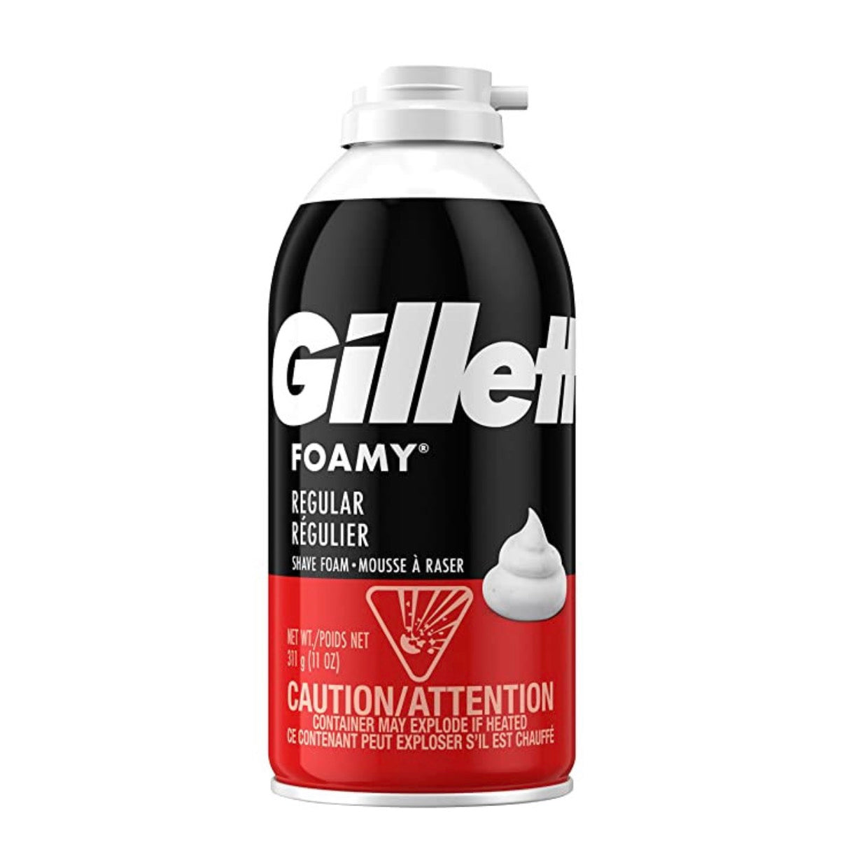 Gillette Foamy Regular Shave Cream 11 oz