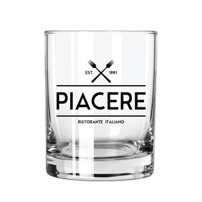 13.5 oz. Double Old Fashioned Rocks Glass