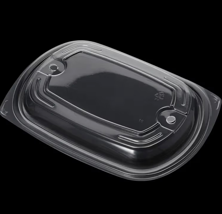 Victoria Bay Lid Dome 9X6 IN PET Clear For Food Container Microwave Safe 63 Count/Pack 4 Packs/Case 252 Count/Case